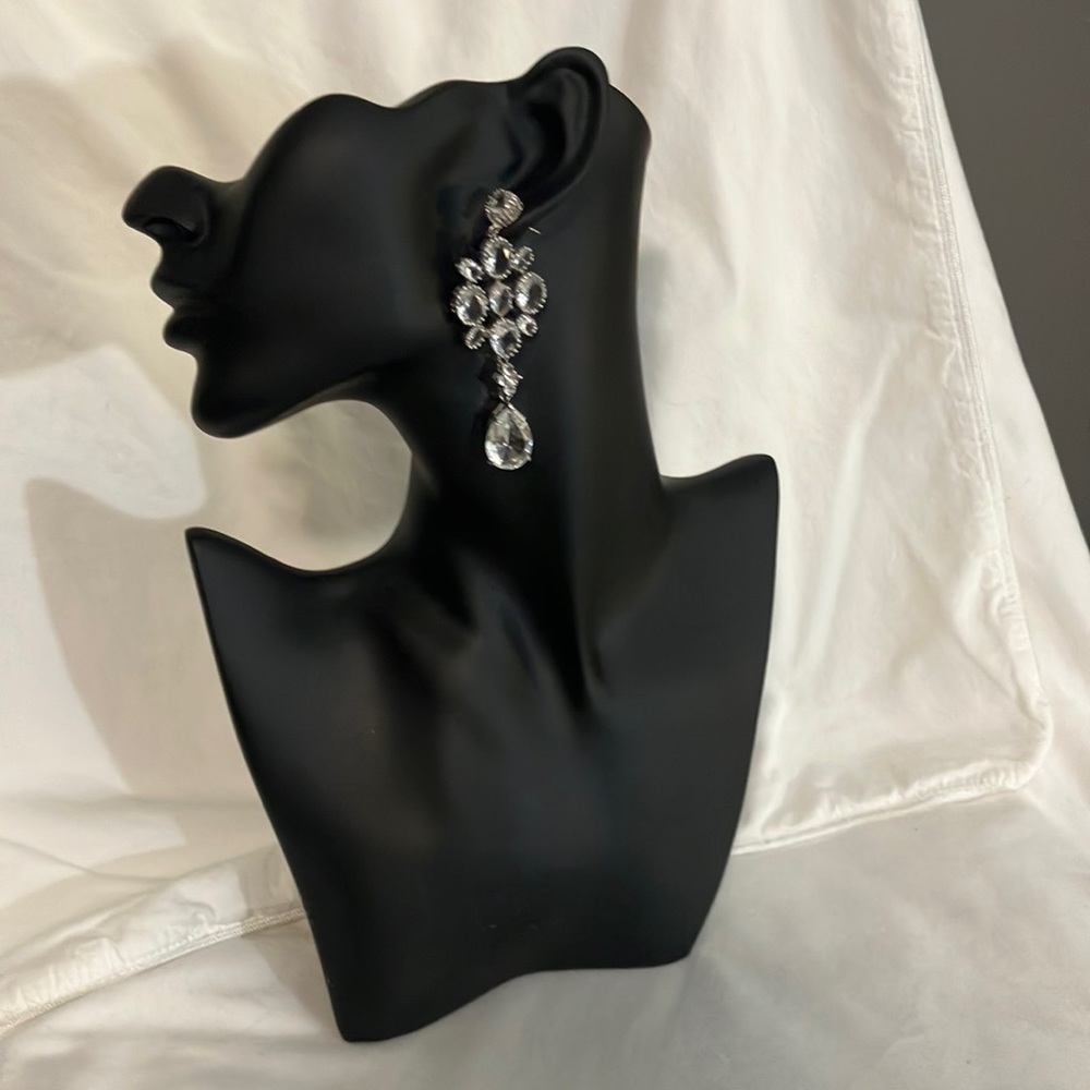 Chandelier Drop Crystal Earrings
